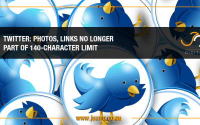 Twitter: Photos, links will no longer impact 140-character limit