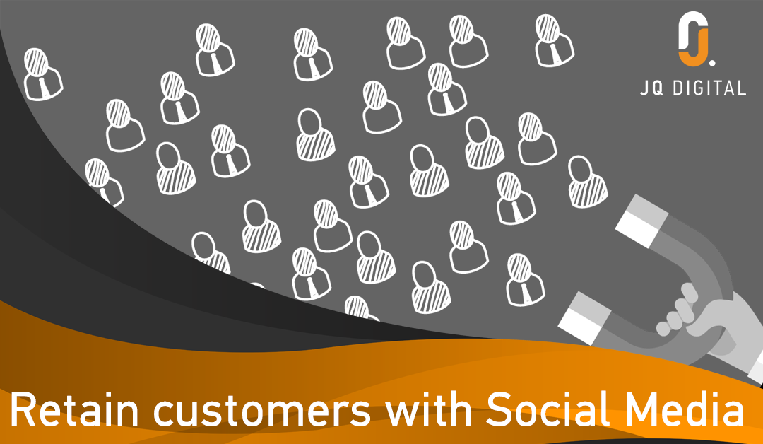 You can retain clients with social media