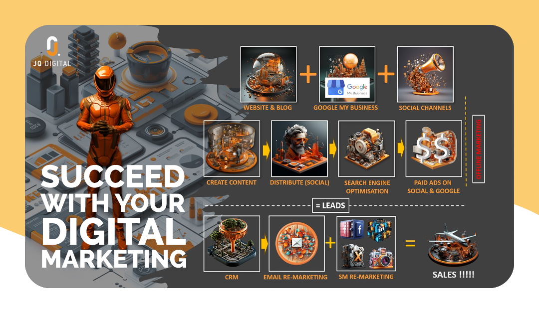 The JQ Digital Marketing Machine
